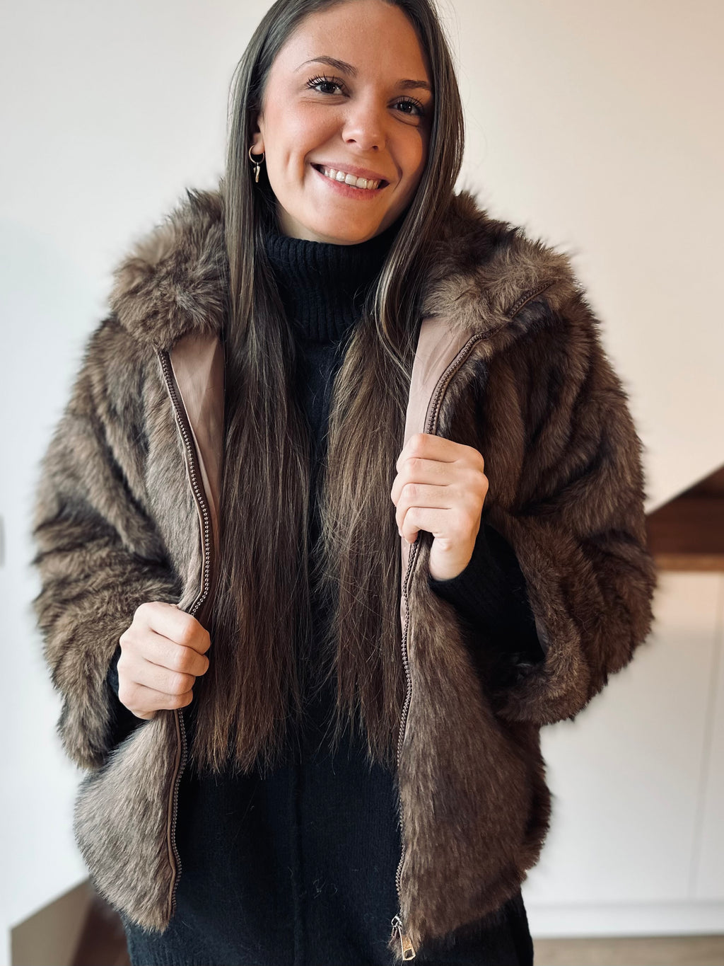 Notre veste ALBA café