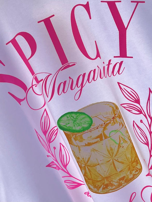 T-shirt SPICY blanc