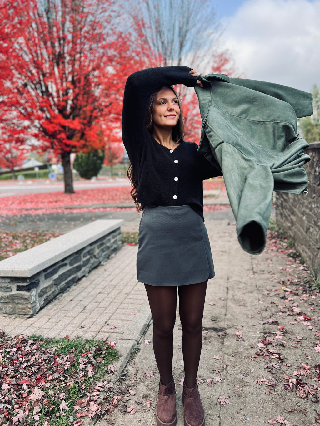 Notre gilet MONICA noir