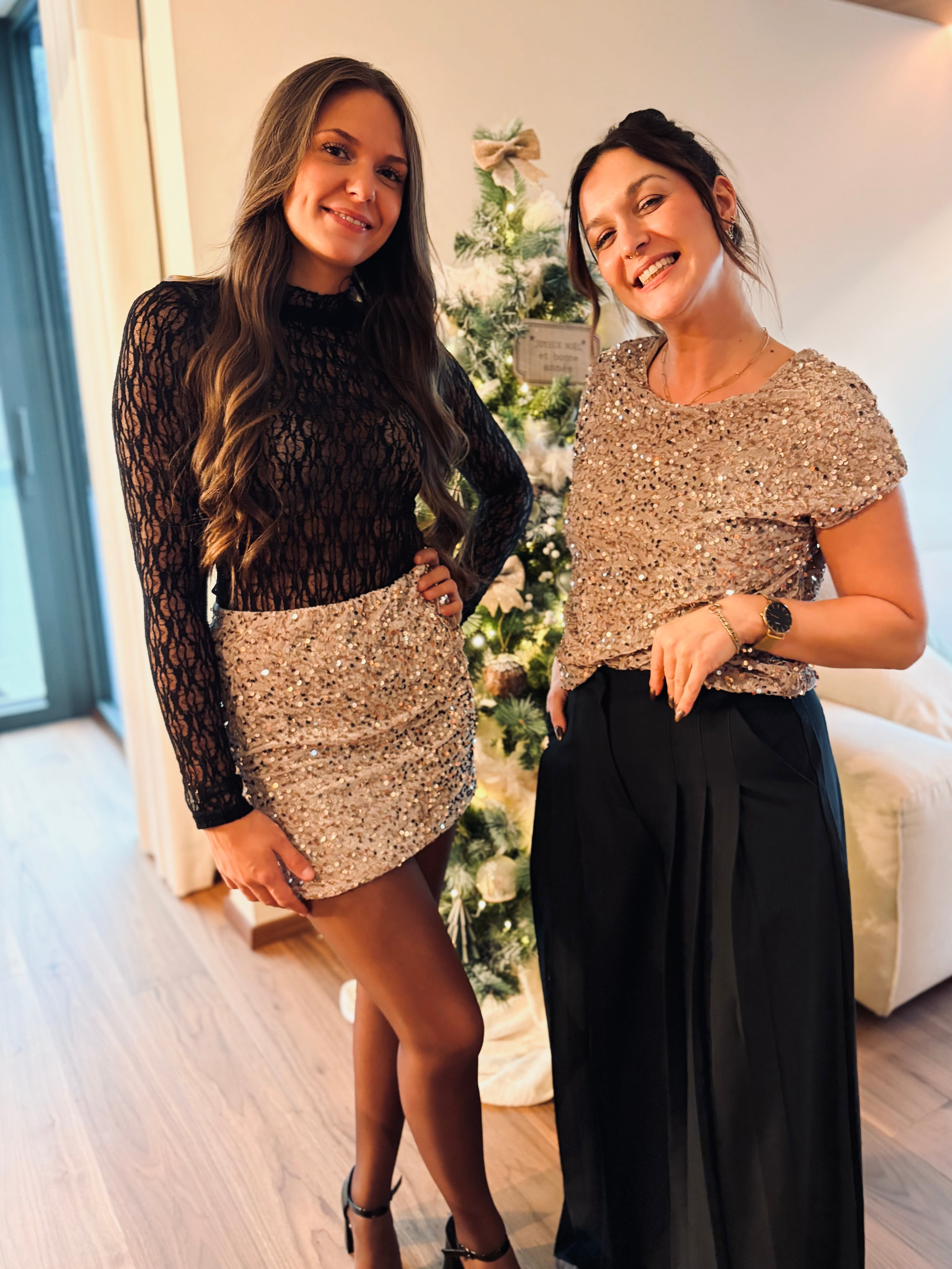 Notre jupe JUDIE beige