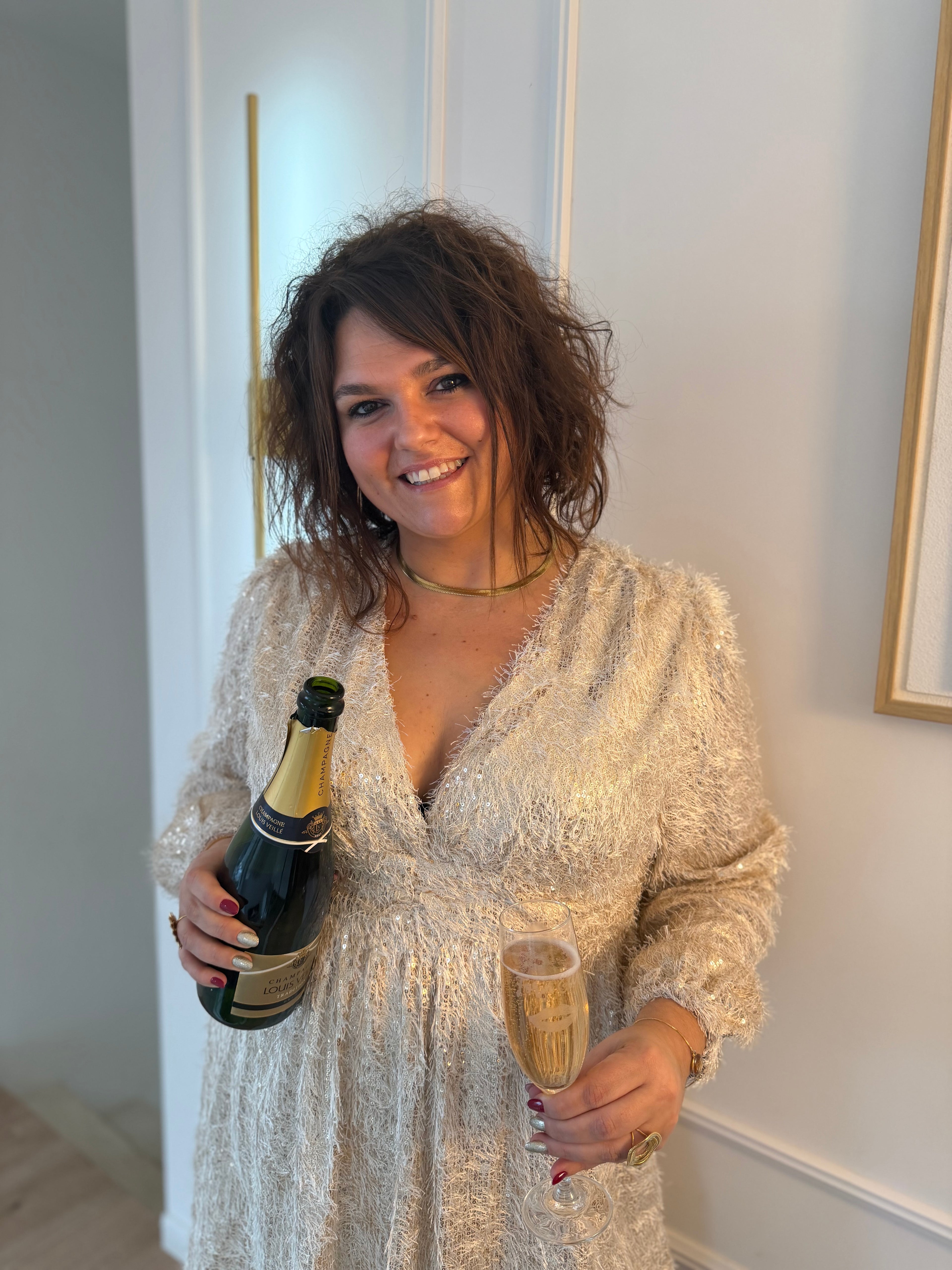 Notre robe ELSA gold