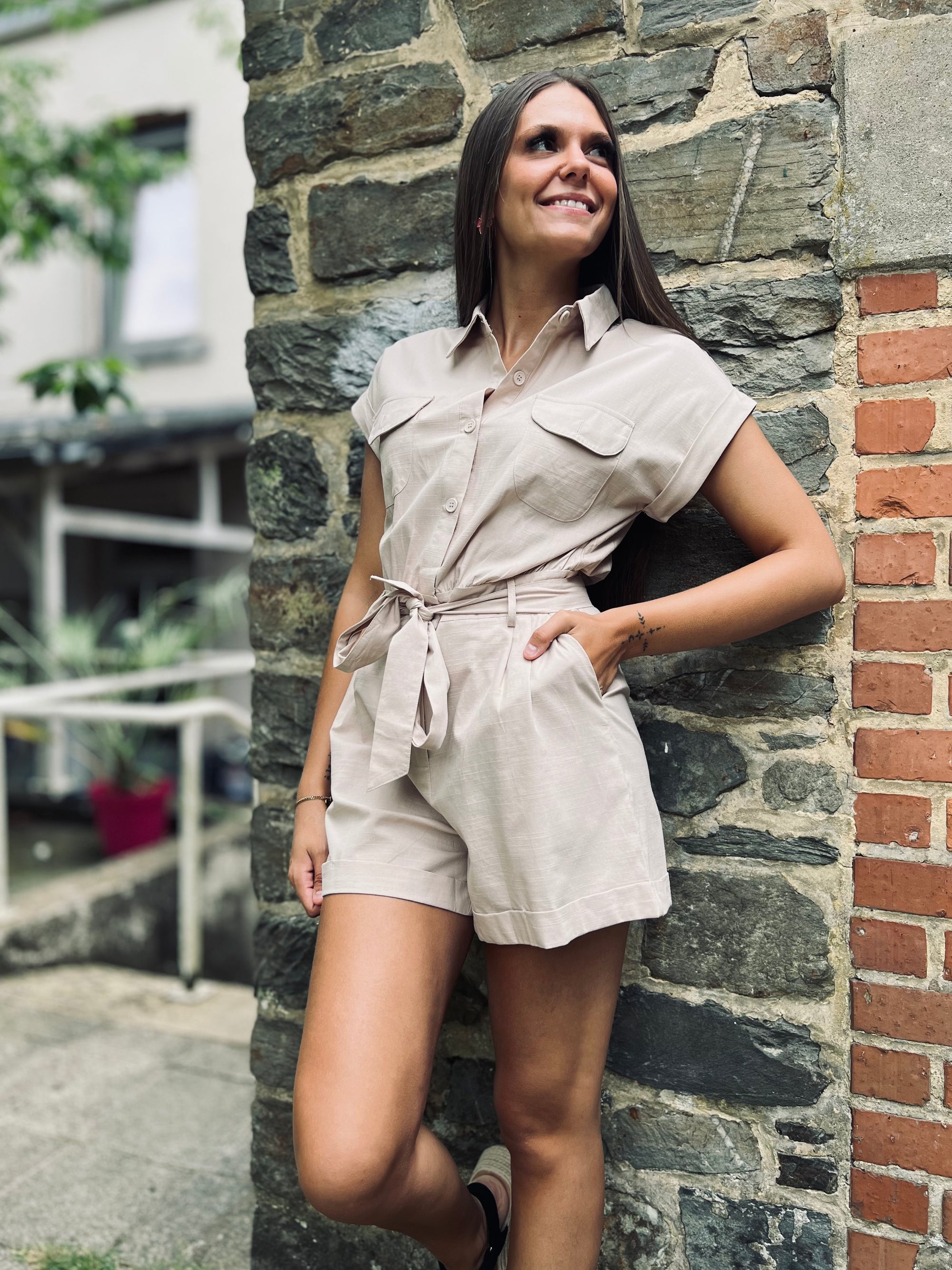 Notre Combishort ISADORA beige