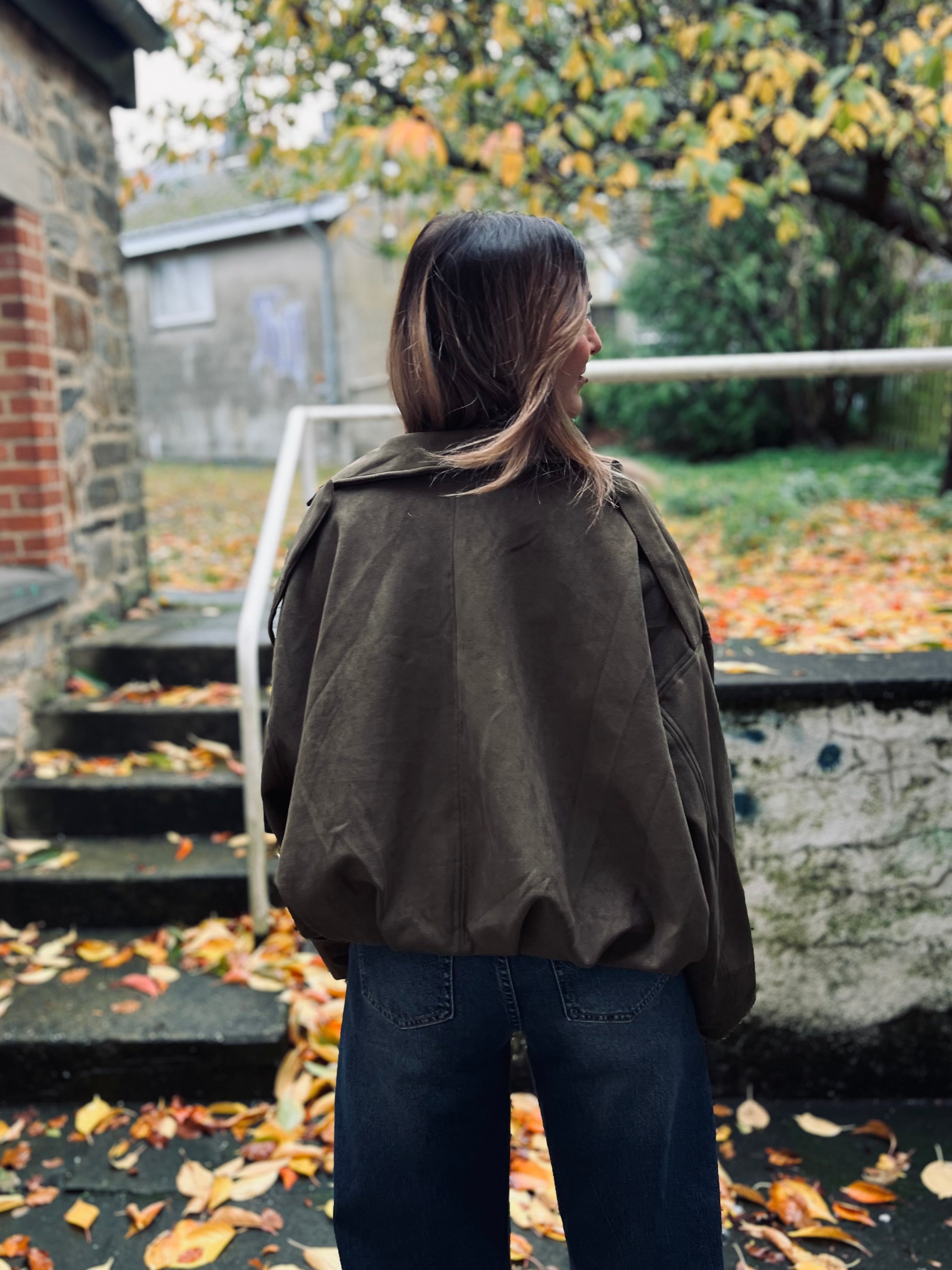 Notre veste EMBER kaki