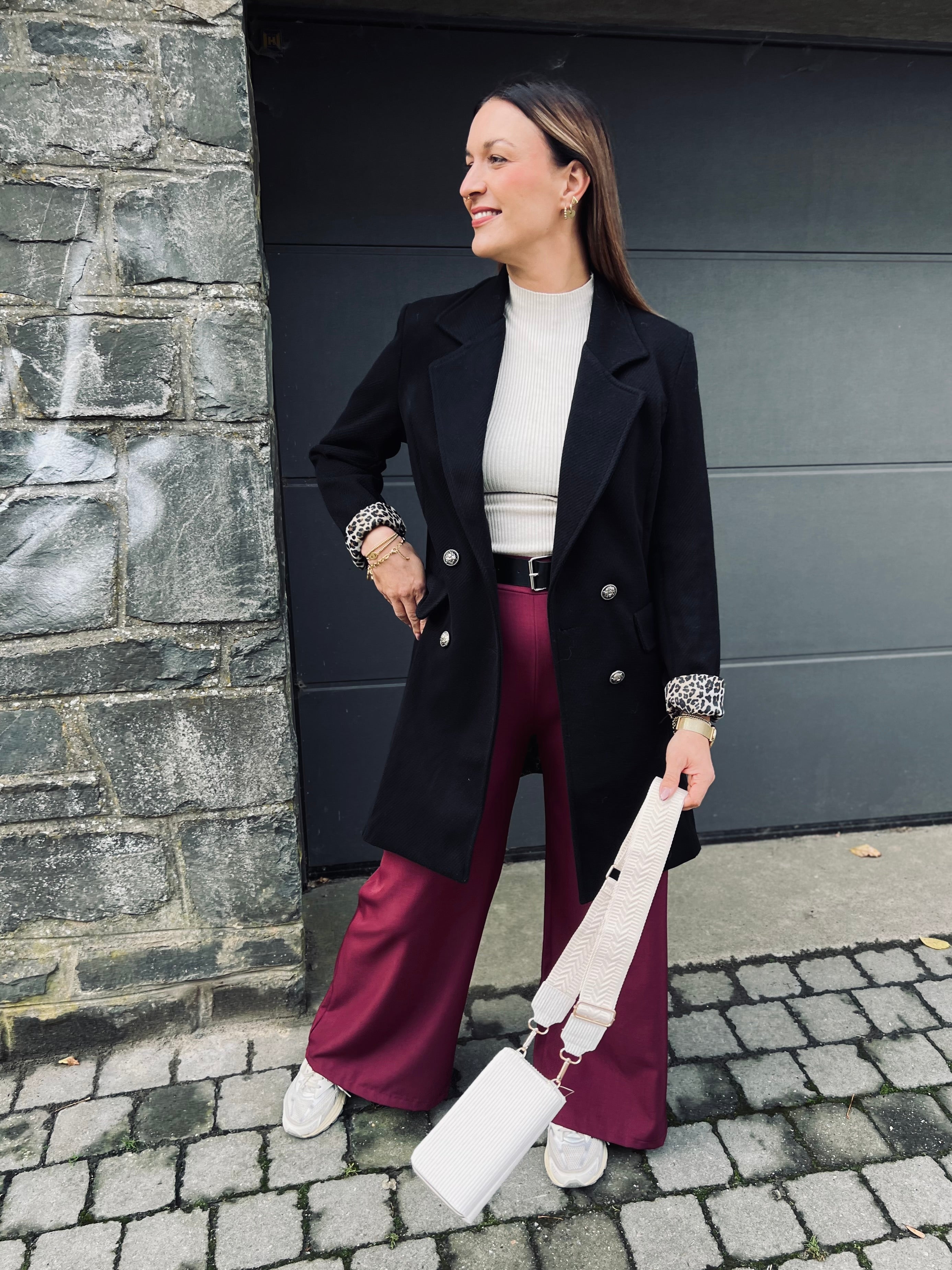 Notre trench ROMANE noir