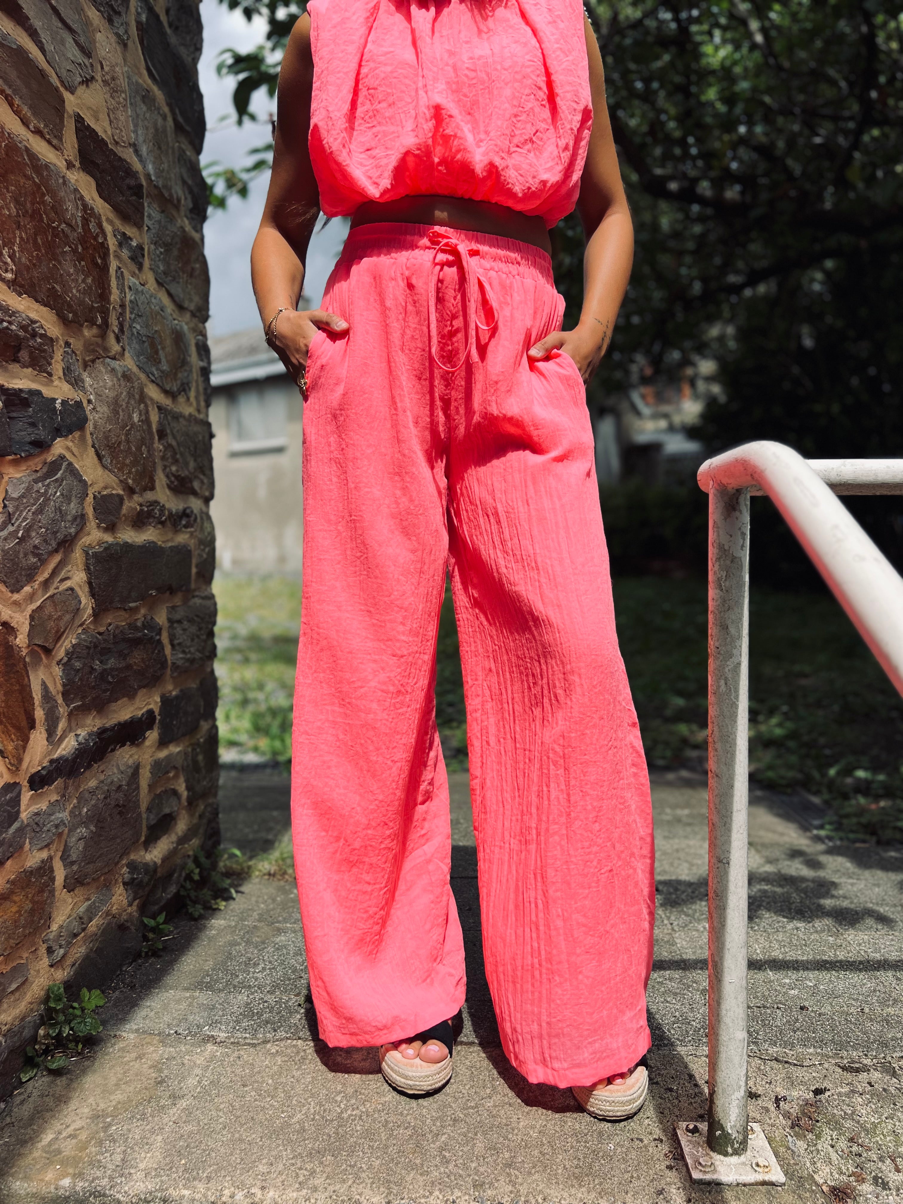 Notre pantalon INAYA fluo