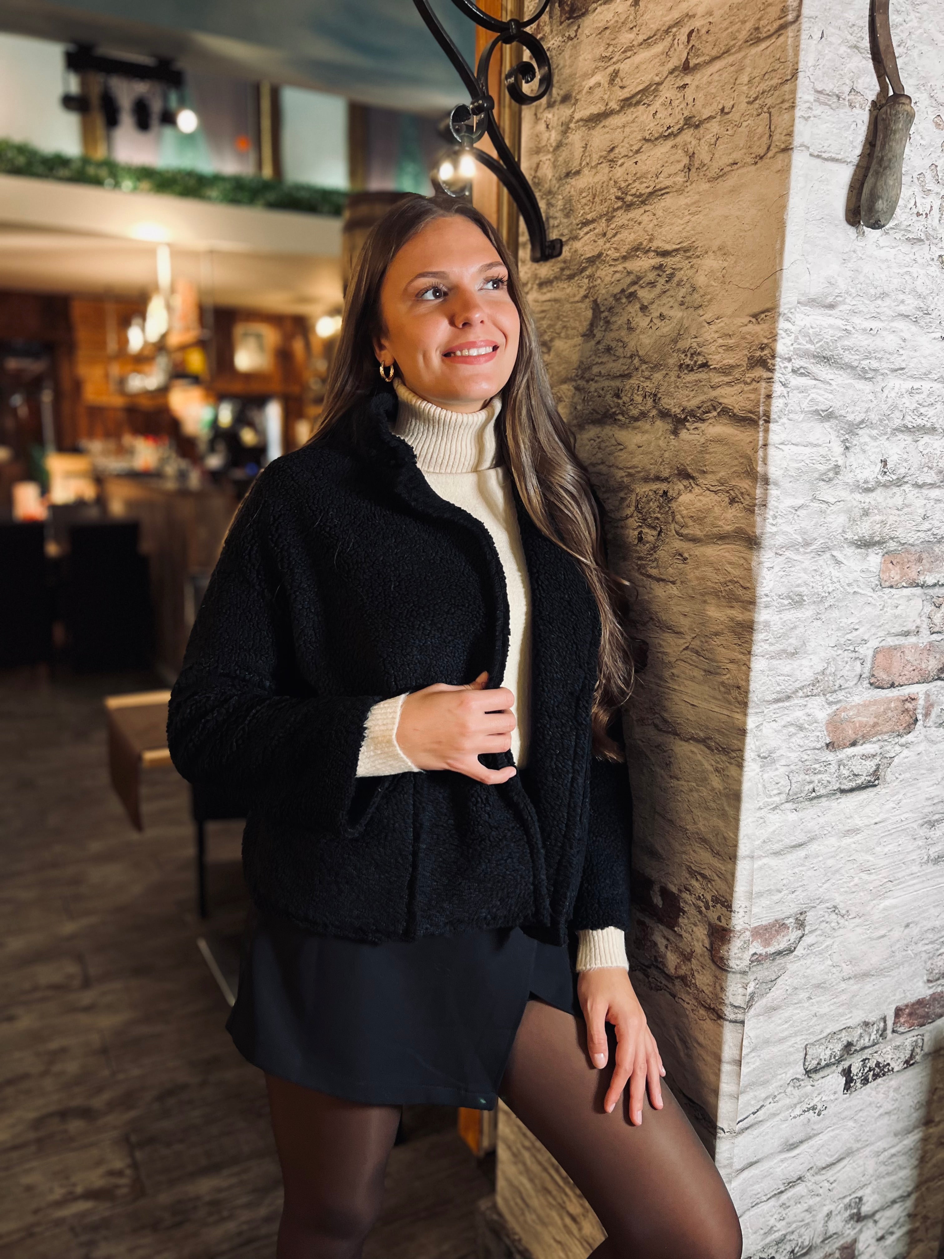 Notre veste SHEEP noire