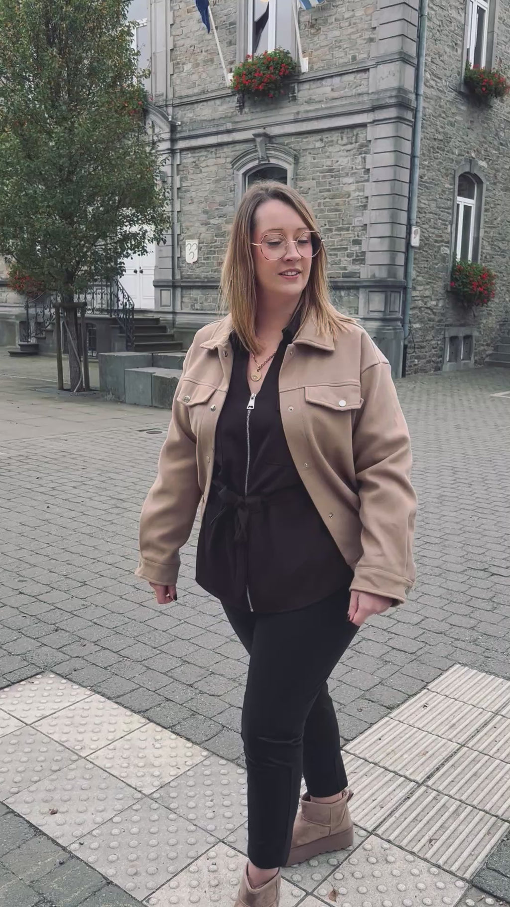 Notre veste VERA beige