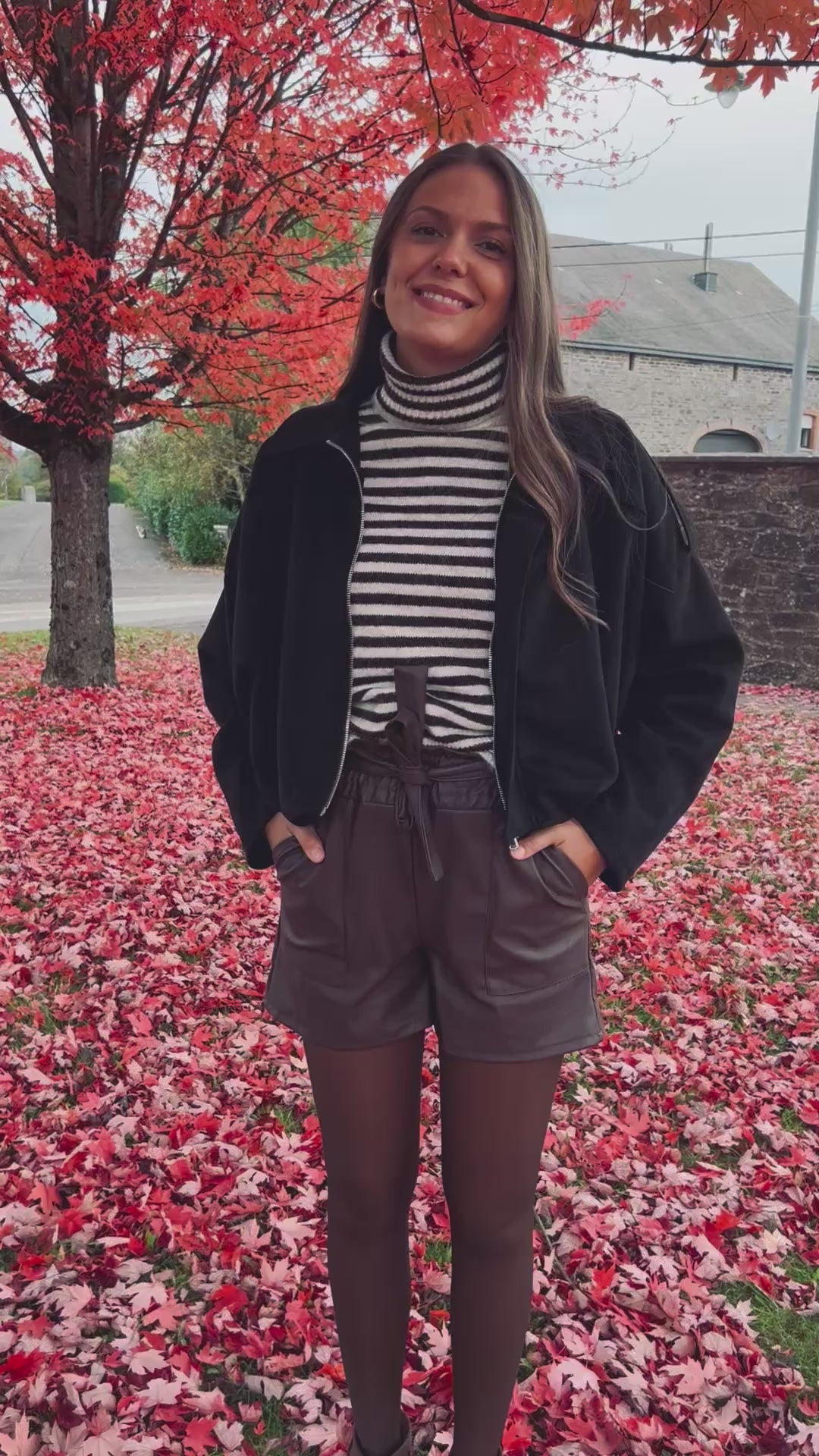 Notre veste HAZEL noire