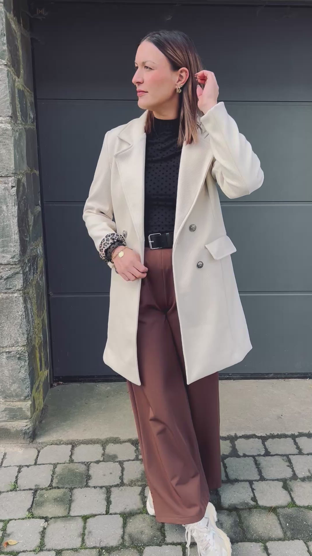 Notre trench ROMANE beige