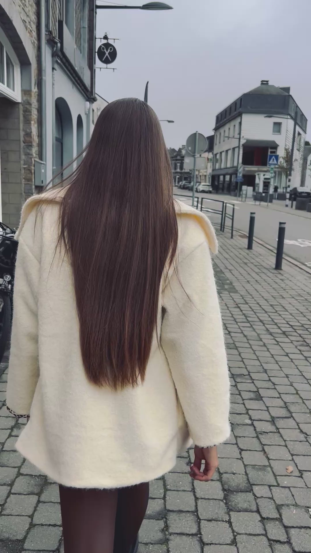 Notre manteau BRUME écru