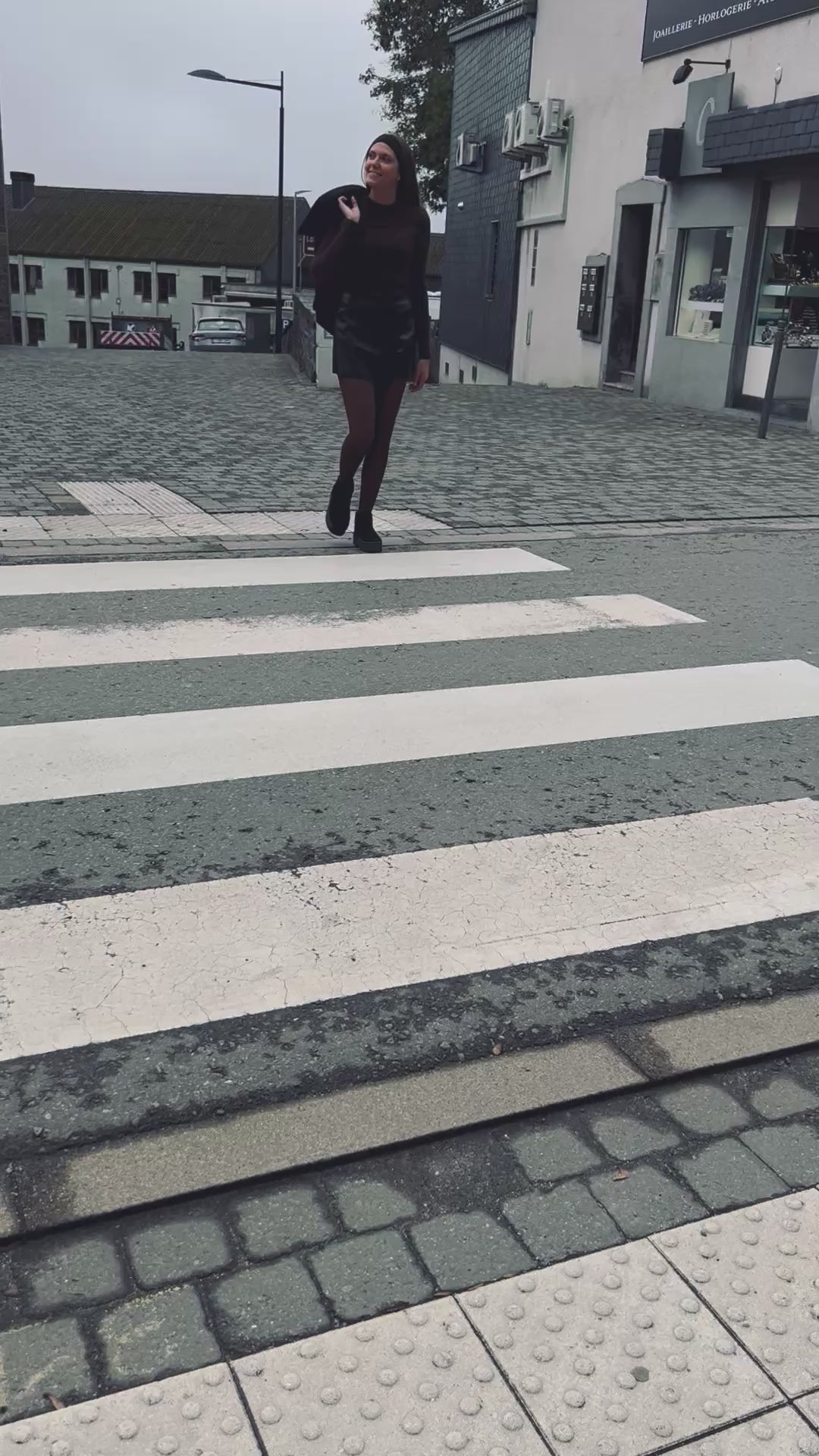 Notre manteau BRUME noir